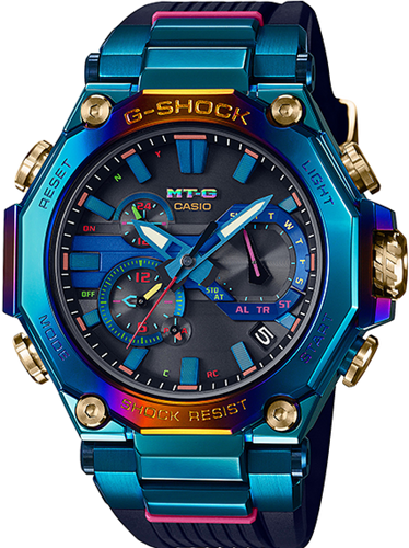 Casio G-Shock MT-G Tough Solar Blue Phoenix MTGB2000PH-2A MTG-B2000PH-2A. Visit Watchoutz.com for your new watch, best online watch shop based in Hong Kong, buy brand new rare Japanese genuine watches, speedy international shipping, best deals, satisfy customers, enhance your online purchase experiences with Watchoutzinternational