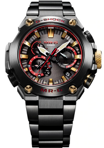 Casio G-Shock MR-G Titanium GPS Solar Akazonae MRG-B2000B-1A4DR front www.watchoutz.com