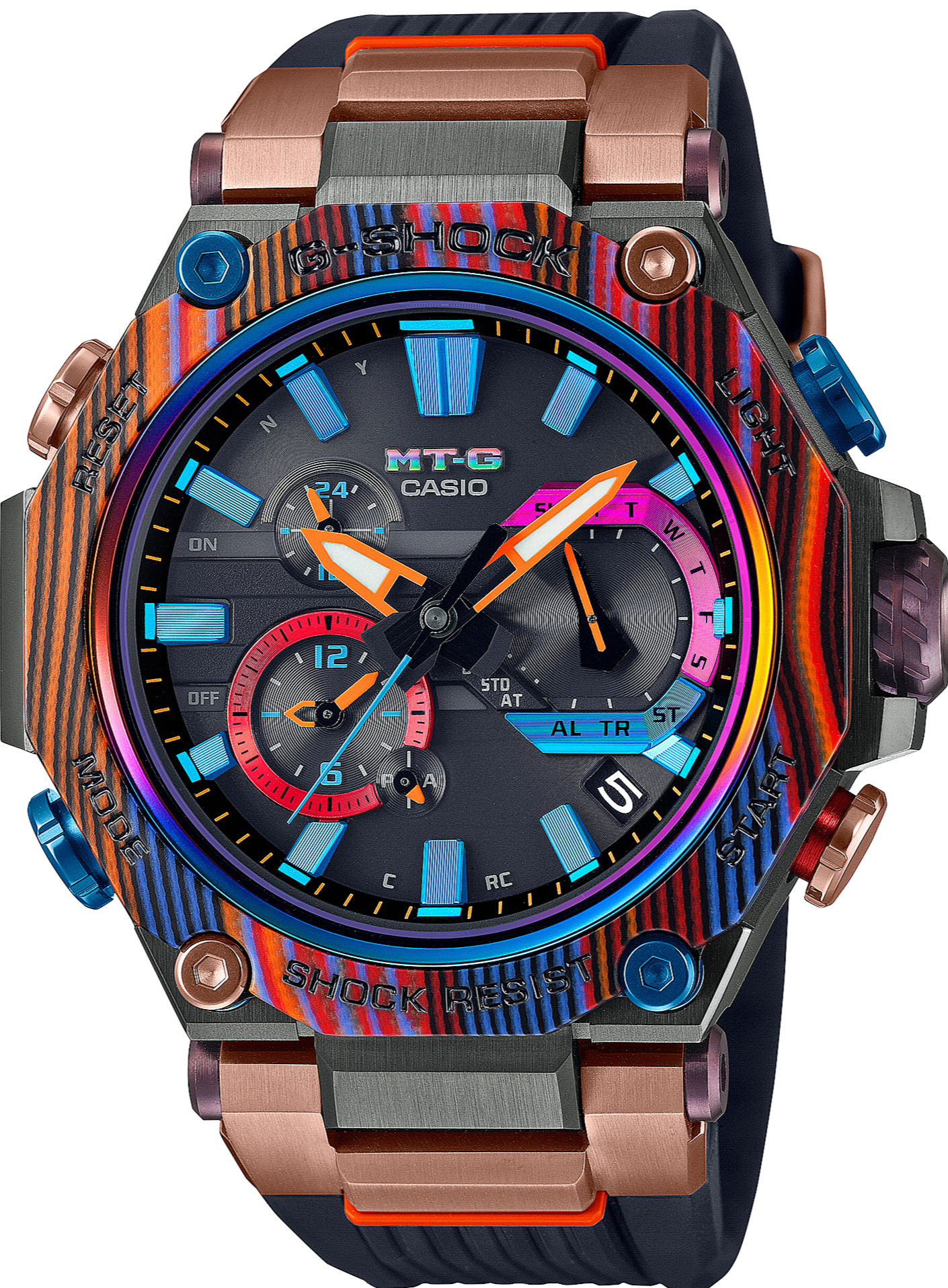 Casio mtg b1000 rainbow sales
