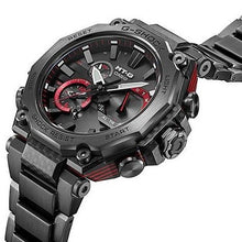 Casio G-Shock MT-G Tough Solar Layered Carbon Frame MTG-B2000YBD-1A face www.watchoutz.com