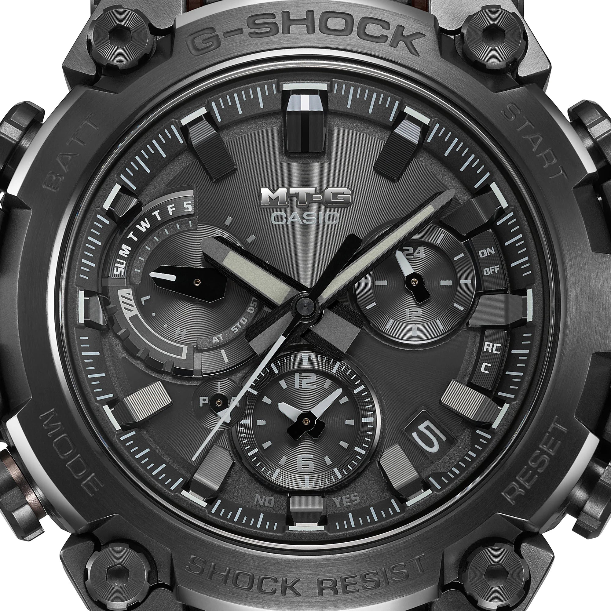 Whitney Laatste Gek Casio G-Shock MT-G Tough Solar Smartphone Link Black-Grey MTG-B3000B-1 –  WATCH OUTZ