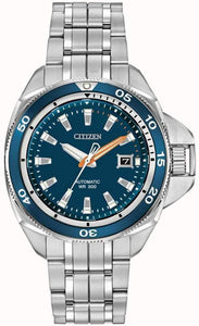 Citizen Grand Touring Automatic Diver's 300M NB1031-53L www.watchoutz.com