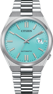Citizen Mechanical Automatic Date Retro Style Tiffany Blue NJ0151-88M. Available at Watchoutz.com, Hong Kong's top online watch retailer with a physical shop. Enjoy fast, secure international shipping and shop for genuine Japanese watches with over 13 years of exceptional service and reputation. Visit Watch Outz International for your next horology treasure hunt.