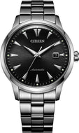 Citizen NK0001‑84E mechanical automatic watch front view with date display. Shop WatchOutz.com.