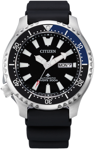 CITIZEN Promaster Automatic 200M Diver Fugu Limited Edition NY0111-11E. Available at Watchoutz.com, Hong Kong's top online watch shop. Enjoy fast, secure international shipping and shop genuine Japanese watches with over 13 years of exceptional service. Visit Watchoutz International for your horology treasure hunt. 
