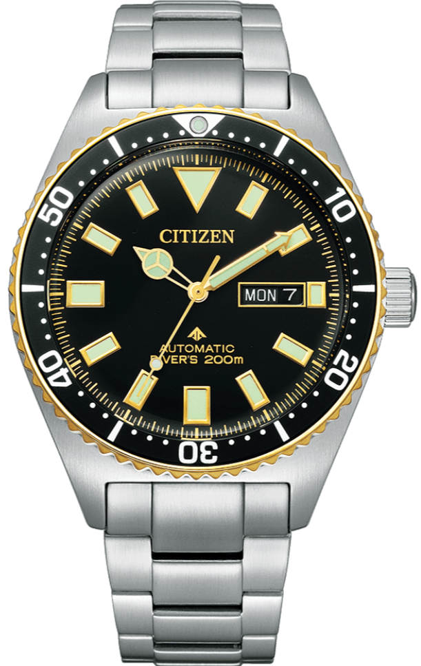 Citizen Promaster Marine Mechanical Automatic 200M Diver NY0125-83E www.watchoutz.com