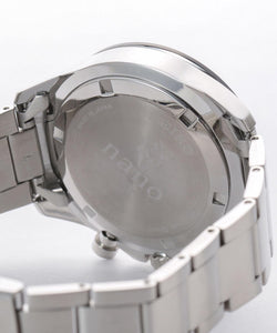 Seiko X Nano Universe Japan Forth Collaboration Quartz Chronograph Limited Edition Case Back www.watchoutz.com