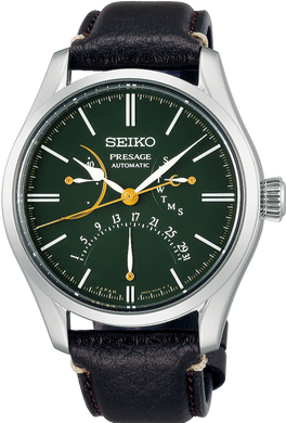 Seiko Presage Prestige Line Craftsmanship Series Lacquer Green Dial Limited Edition SARD015 SPB295. Available at Watchoutz.com, Hong Kong's top online watch retailer with a physical shop. Enjoy fast, secure international shipping and shop for genuine Japanese watches with over 13 years of exceptional service and reputation. Visit Watch Outz International for your next horology treasure hunt.
