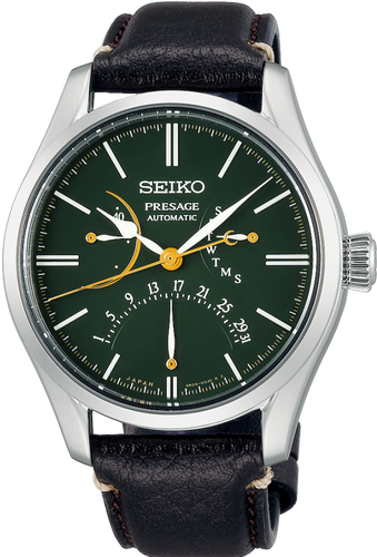 Seiko Presage Prestige Line Craftsmanship Series Lacquer Green Dial Limited Edition SARD015 SPB295. Available at Watchoutz.com, Hong Kong's top online watch retailer with a physical shop. Enjoy fast, secure international shipping and shop for genuine Japanese watches with over 13 years of exceptional service and reputation. Visit Watch Outz International for your next horology treasure hunt.