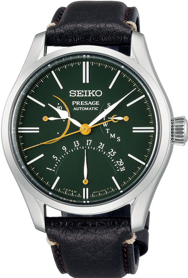 Seiko Presage Prestige Line Craftsmanship Series Lacquer Green Dial Limited Edition SARD015 www.watchoutz.com