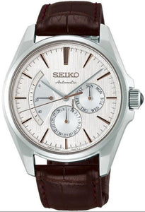 Seiko Presage Mecanical Automatic 6R21 Leather Strap Elegant Men's Watch SARW033. Available at Watchoutz.com, Hong Kong's top online watch retailer with a physical shop. Enjoy fast, secure international shipping and shop for genuine Japanese watches with over 13 years of exceptional service and reputation. Visit Watch Outz International for your next horology treasure hunt.