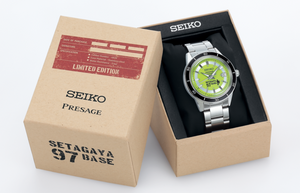 Seiko Presage 2022 Style60's X George Tokoro's "Setagaya Base" Collaboration JDM Limited Edition Box SARY225 www.watchoutz.com