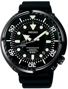 Seiko Prospex Marine Master Spring Drive Professional 600M Diver Darth Tuna Can SBDB013 www.watchoutz.com