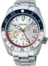 Seiko Prospex LX Line Spring Drive Gundam 40th Anniversary RX-78 Gundam Colorway GMT Limited Edition SBDB033, Watchoutz.com, best online watch shop, no fake, rare Seiko, fast international shipping, brand new, original packaging, international warranty, buy new watch, Japanese watches, satisfy customer, 14 years watch retailer, unique Seiko 