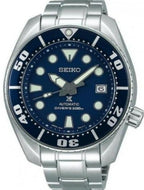 Seiko Prospex Mechanical Automatic 200M Scuba Diver Blue Sumo SBDC033 watchoutz.com