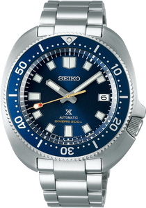 Seiko Prospex Automatic 1970 Diver's 55th Anniversary Limited "Captain Willard" Blue Turtle SBDC123 (SPB183) www.watchoutz.com