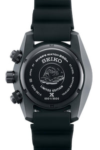 SEIKO PROSPEX SCUBA DIVER BLACK SERIES LIMITED EDITION SBDL065 back www.watchoutz.com