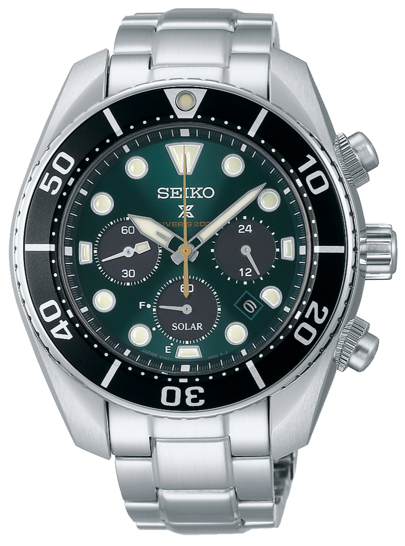 Seiko Prospex Solar Chronograph Diver Scuba Limited Edition Sumo SBDL083 SSC807J1 www.watchoutz.com