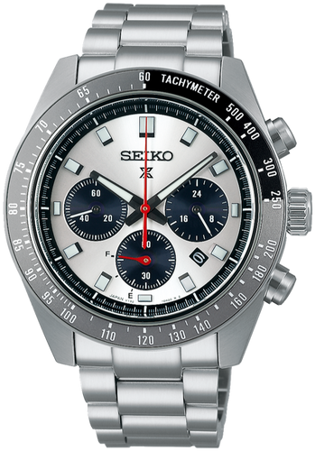 Seiko Prospex Speedtimer Solar Chronograph Grey Bezel Panda-Dial SBDL095 (SSC911) www.watchoutz.com