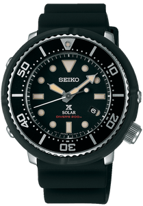 SEIKO PROSPEX X LOWERCASE DIVER SCUBA SOLAR TUNA SBDN043 www.watchoutz.com