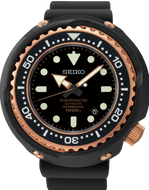 Seiko Prospex Marinemaster Automatic Professional 1000M Diver Rose Gold Tuna SBDX014. Available at WatchOutz.com, Hong Kong’s trusted Japanese watch retailer. Genuine Seiko/Grand Seiko/Casio with fast international shipping and 13+ years of service.