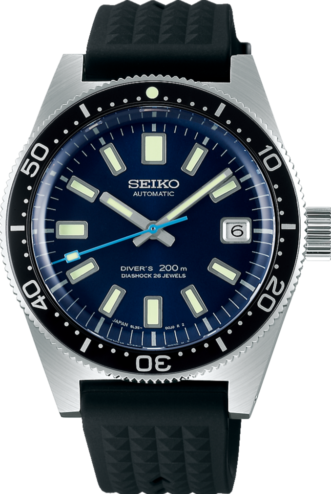 Seiko Prospex Automatic 200M Diver 55th Anniversary 1965 62MAS Limited Edition SBDX039 SLA043J1 SLA043. Available at Watchoutz.com, Hong Kong's top online watch retailer with a physical shop. Enjoy fast, secure international shipping and shop for genuine Japanese watches with over 13 years of exceptional service and reputation. Visit Watch Outz International for your next horology treasure hunt