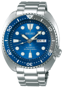 SEIKO PROSPEX TURTLE SBDY031 BLUE DIAL www.watchoutz.com