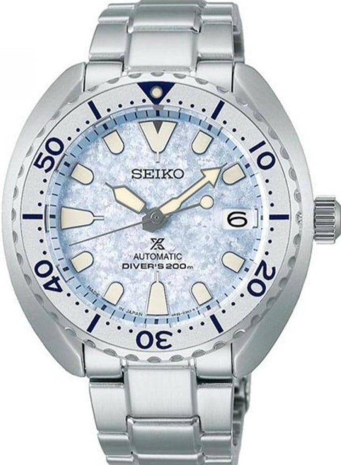 Seiko Prospex Automatic Icy-Blue Mini Turtle Japan Edition SBDY109
