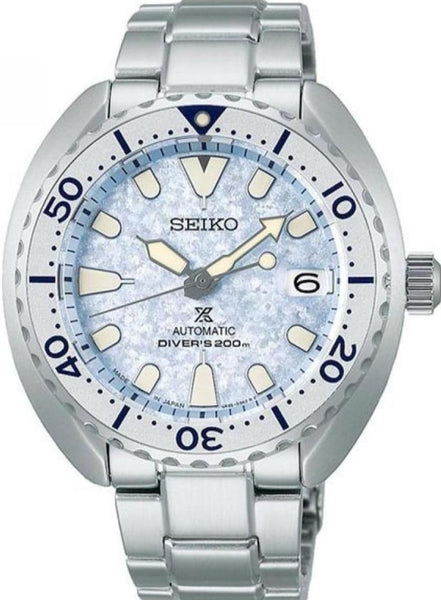 Seiko Prospex Automatic Icy-Blue Mini Turtle Japan Edition SBDY109