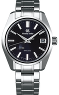Grand Seiko Heritage Collection Automatic Spring Drive 3-day Date Display Blue Dial SBGA375 www.watchoutz.com