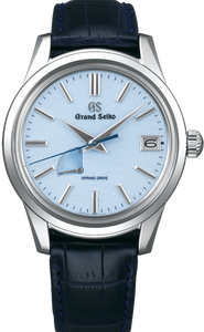 Grand Seiko Elegance Collection Spring Drive Snowflake Blue SBGA407G www.watchoutz.com