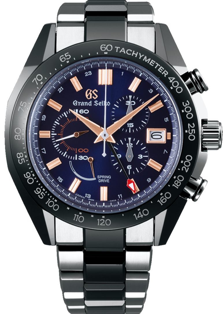 Grand Seiko Sport Collection SBGC219 Black Ceramic Spring Drive Limited Edition WATCH OUTZ