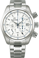 Grand Seiko SBGC247 Sport Collection Spring Drive Chronograph 15th Anniversary limited edition of 700 pieces, bold dial, and stainless steel case. Ready from Watchoutz.com