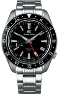 Grand Seiko Sport Collection Spring Drive GMT Black Dial SBGE201, SBGE201G. Available at Watchoutz.com, Hong Kong's top online watch retailer with a physical shop. Enjoy fast, secure international shipping and shop for genuine Japanese watches with over 13 years of exceptional service and reputation. Visit Watch Outz International for your next horology treasure hunt. 