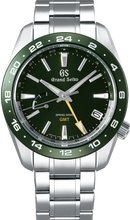 Grand Seiko Sport Collection Spring Drive GMT Green Dial SBGE257G www.watchoutz.com
