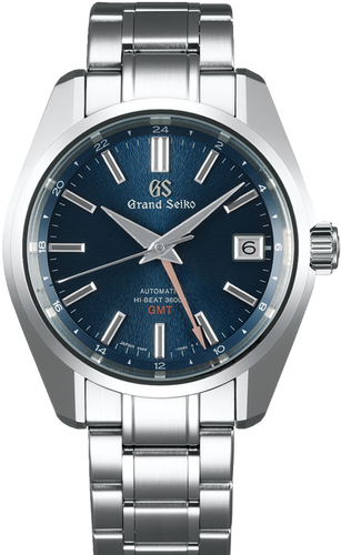 Grand Seiko Mechaincal Automatic Hi-Beat 36000 GMT Limited Edition Blue Dial SBGJ235. Available at Watchoutz.com, Hong Kong's top online watch retailer with a physical shop. Enjoy fast, secure international shipping and shop for genuine Japanese watches with over 13 years of exceptional service and reputation. Visit Watch Outz International for your next horology treasure hunt.