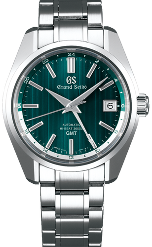 Grand Seiko Heritage Collection Forest Green Limited Edition Automatic Hi-Beat 36000 GMT SBGJ241 SBGJ241G www.watchoutz.com