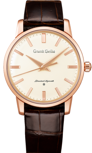 Grand Seiko Elegance Collection 140th Anniversary Manual Winding 18K Rose Gold Limited Edition SBGW260 www.watchoutz.com