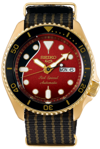 Seiko 5 Sports Automatic Brian May Red Special 2nd Generation Limited Edition SRPH80 SBSA160 SRPH80K1 www.watchoutz.com