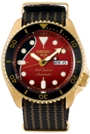 Seiko 5 Sports Automatic Brian May Red Special 2nd Generation Limited Edition SRPH80 SBSA160 SRPH80K1 www.watchoutz.com