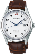 Seiko Presage Prestige Line Automatic White Enamel Dial SJE075 www.watchoutz.com