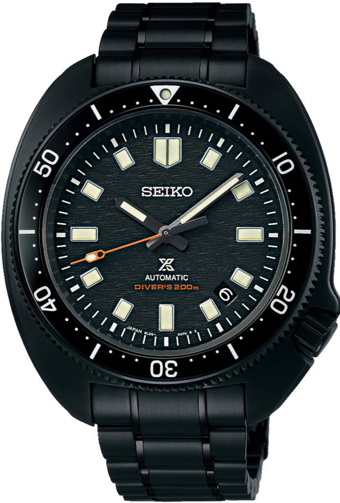 Seiko Prospex The Black Series Limited Edition 1970 Divers Captain Willard SLA061 SBDX051 SLA061J1 www.watchoutz.com