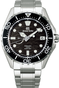 Grand Seiko Evolution 9 Collection Spring Drive 5 Days Diver's 200m Kuroshio Current Black Dial SLGA015 www.watchoutz.com