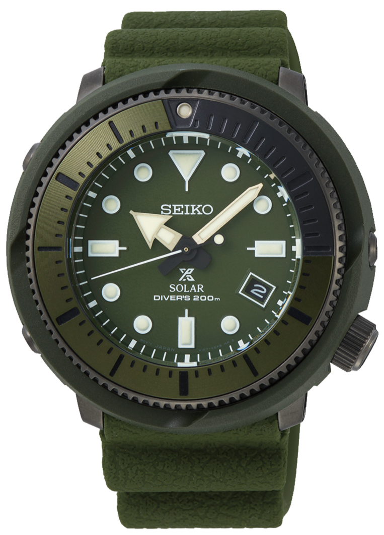 SEIKO PROSPEX STREET SERIES SOLAR DIVERS TUNA SNE535P1 www.watchoutz.com