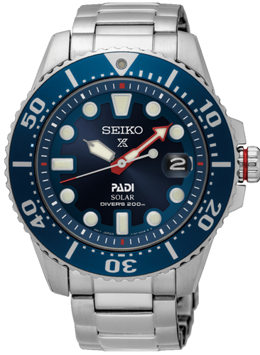 Seiko Prospex X PADI Solar 200 Diver Special Edition SNE549P1 www.watchoutz.com