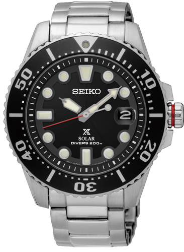 Seiko Prospex Solar 200M Scuba Diver SNE551P1 www.watchoutz.com