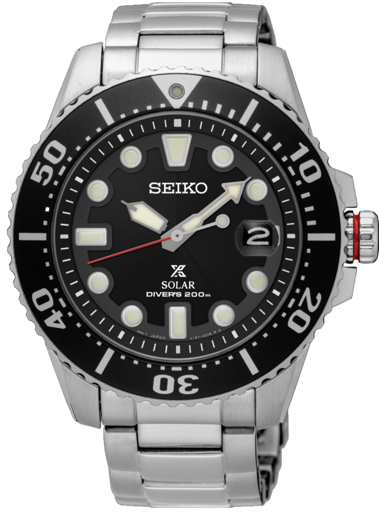 Seiko Prospex Solar 200M Scuba Diver SNE551 SNE551P1 www.watchoutz.com