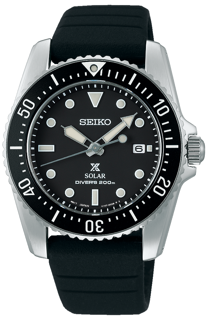 Seiko Prospex Compact Solar Scuba 200M Diver SNE573 SBDN075 WATCH OUTZ