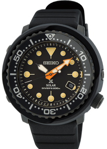 Seiko Prospex Solar Diver Black Series Tuna Limited Edition SNE577