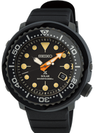 Seiko Prospex Solar 200M Diver "Black-Series" Tuna Limited Edition SNE577P1 www.watchoutz.com